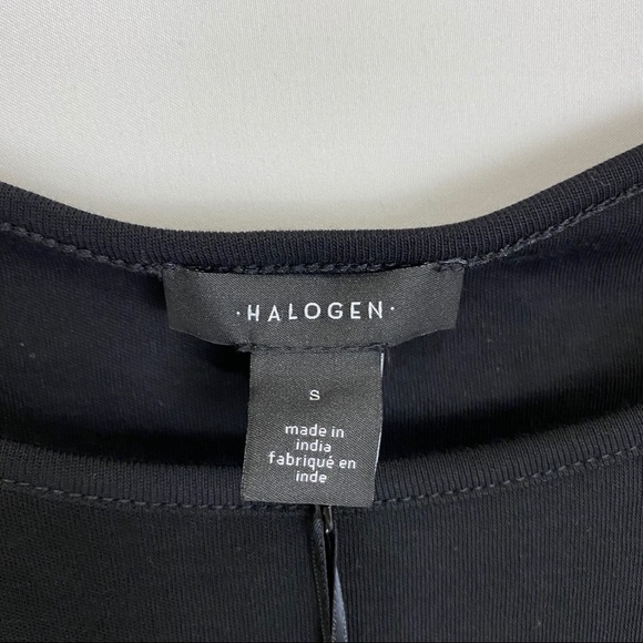 Halogen Flutter Sleeve Cotton Knit Top - Picture 7 of 8